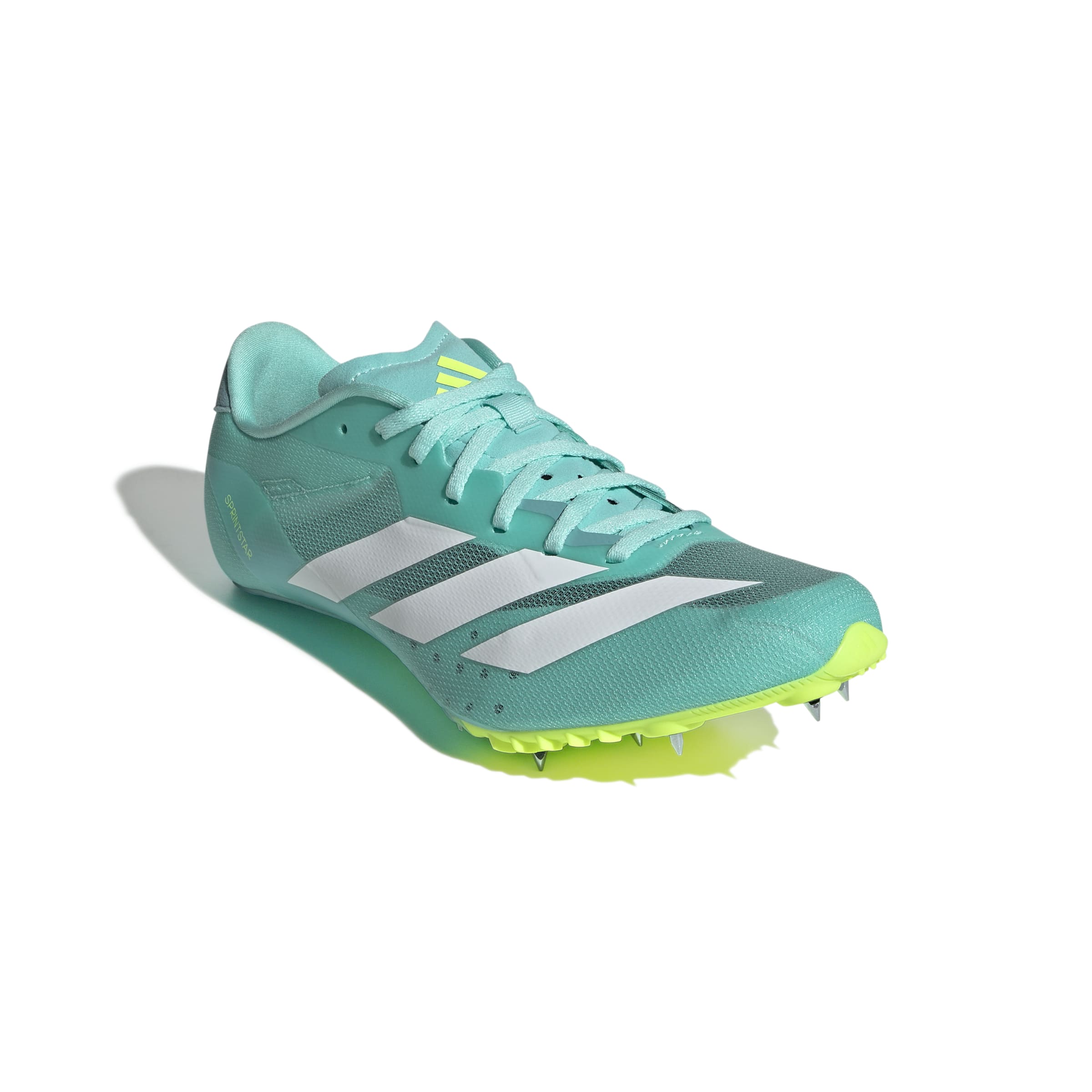 ADIZERO Sprintstar Shoes Flash Aqua / Ftwr White / Lucid Lemon / 10 ADIZERO Sprintstar Shoes Flash Aqua / Ftwr White / Lucid Lemon / 10
