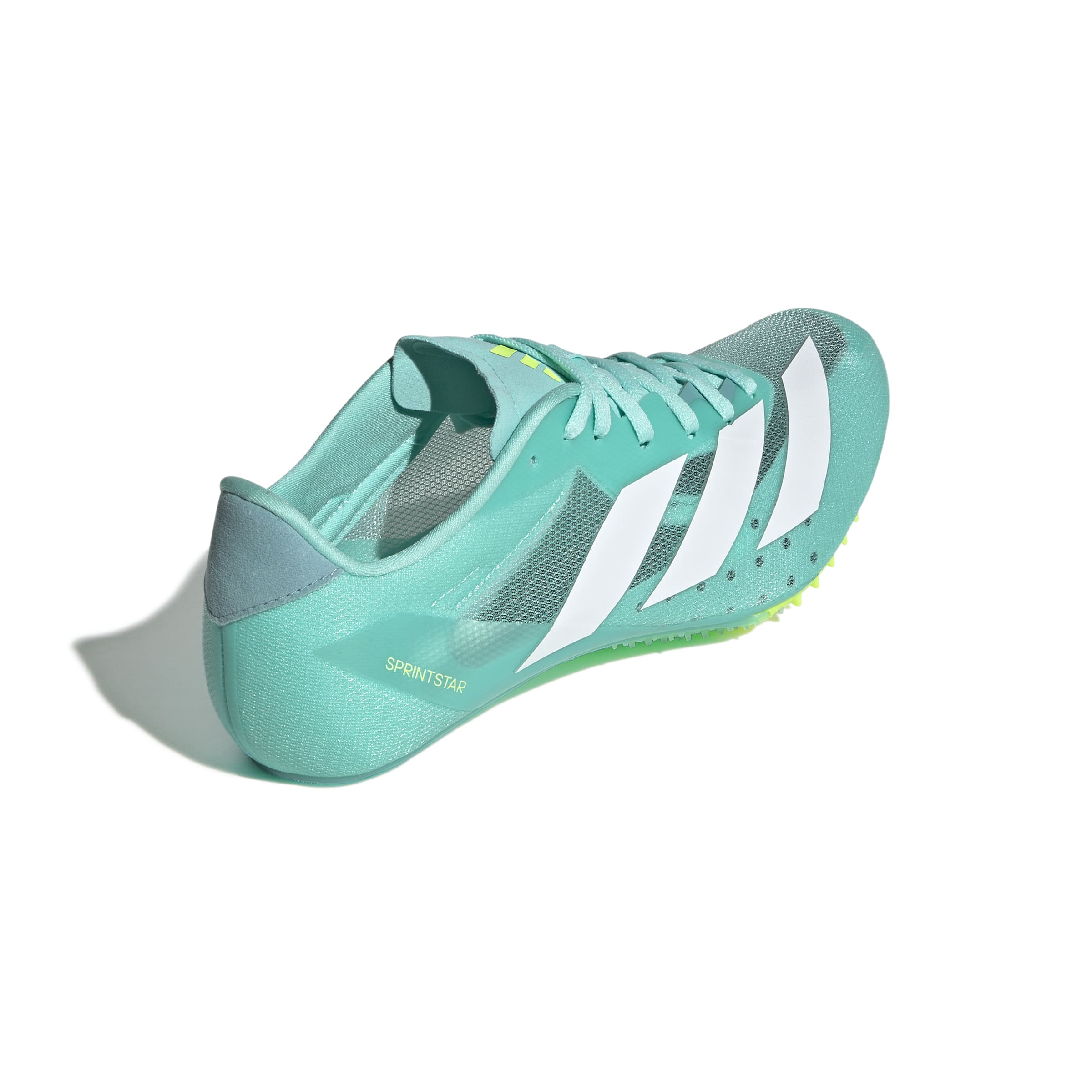 ADIZERO Sprintstar Shoes Flash Aqua / Ftwr White / Lucid Lemon / 10 ADIZERO Sprintstar Shoes Flash Aqua / Ftwr White / Lucid Lemon / 10