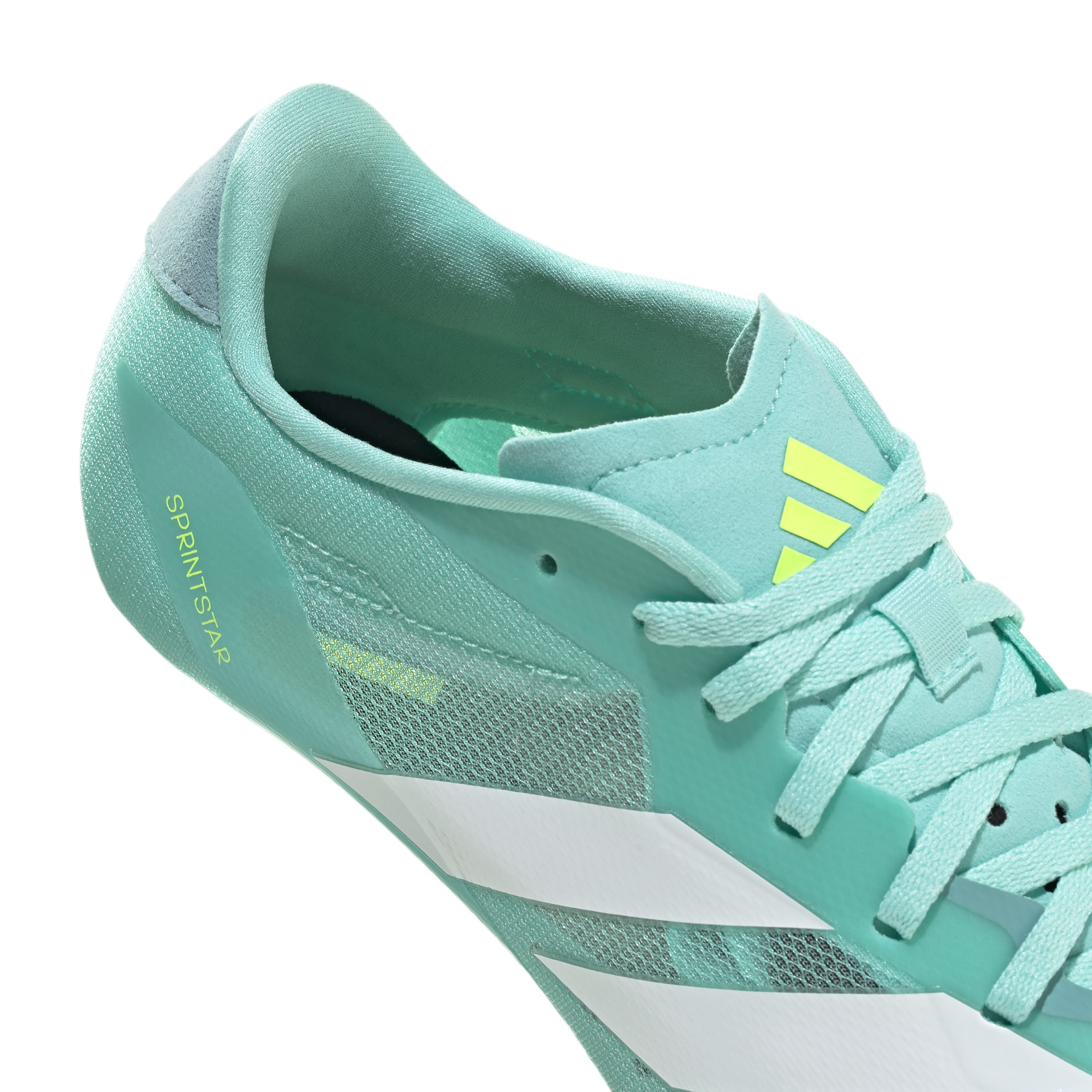 ADIZERO Sprintstar Shoes Flash Aqua / Ftwr White / Lucid Lemon / 10 ADIZERO Sprintstar Shoes Flash Aqua / Ftwr White / Lucid Lemon / 10