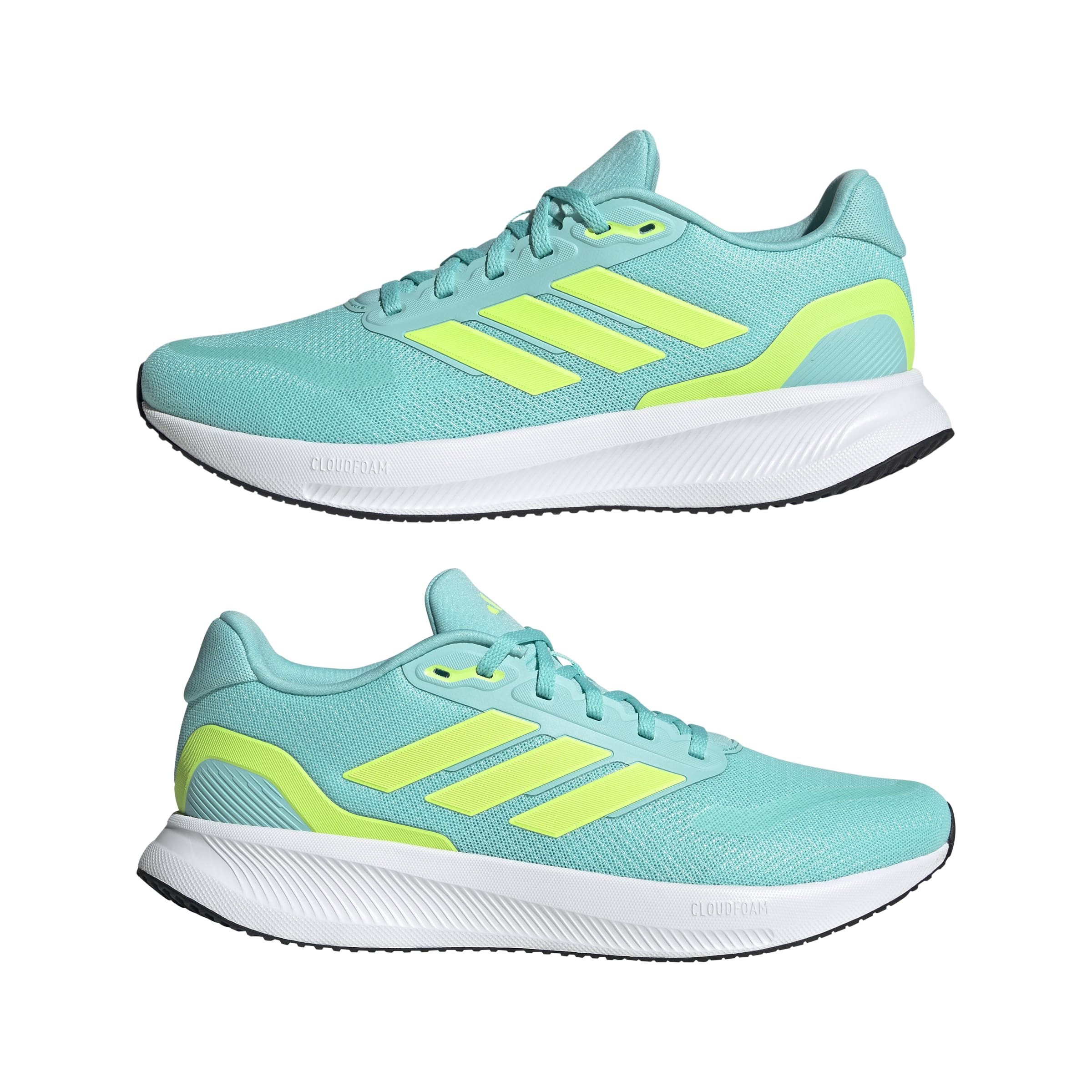 RUNFALCON 5 Flash Aqua / Lucid Lemon / Core Black / 13 RUNFALCON 5 Flash Aqua / Lucid Lemon / Core Black / 13