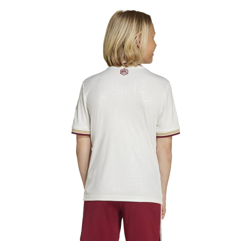 Arsenal FC 25/26 3rd Jersey Kids Cloud White / Team Coll Burgundy 2 / 1112 Arsenal FC 25/26 3rd Jersey Kids Cloud White / Team Coll Burgundy 2 / 1112