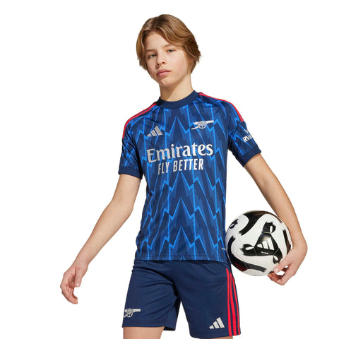 Arsenal FC 25/26 Away Jersey Kids Night Indigo / Grey Two / 1112 Arsenal FC 25/26 Away Jersey Kids Night Indigo / Grey Two / 1112