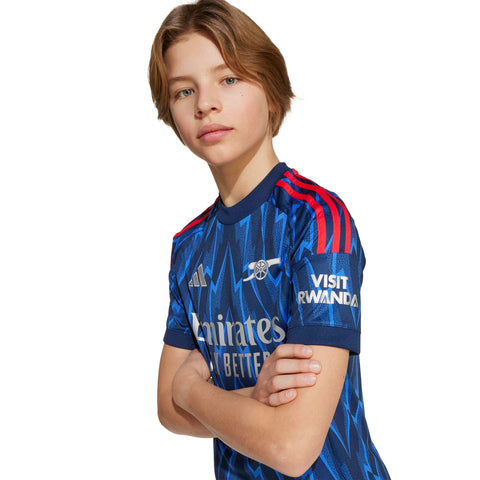 Arsenal FC 25/26 Away Jersey Kids Night Indigo / Grey Two / 1112 Arsenal FC 25/26 Away Jersey Kids Night Indigo / Grey Two / 1112