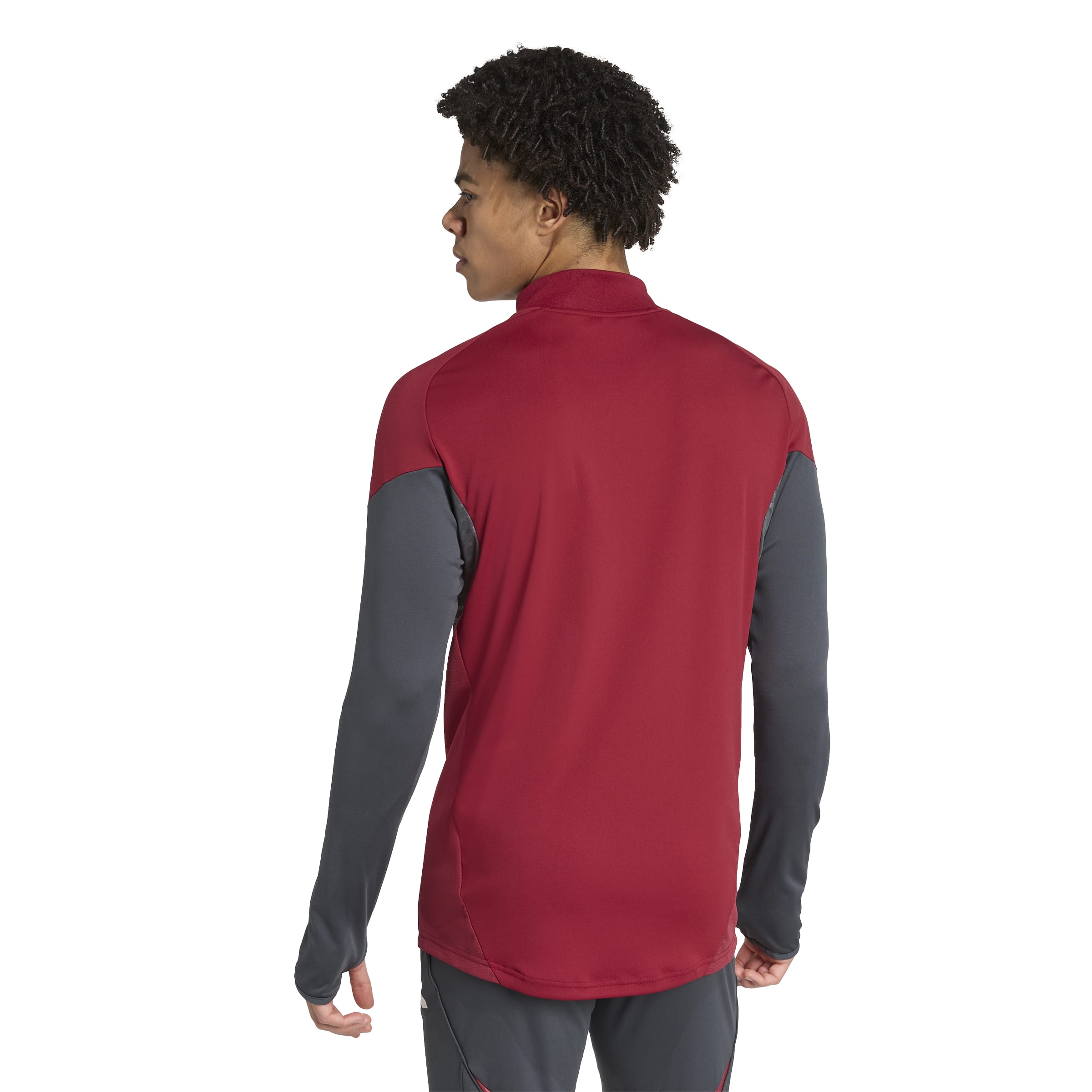 Arsenal FC 25/26 Tiro 25 European Training Top Team Coll Burgundy 2 / Dark Grey / L Arsenal FC 25/26 Tiro 25 European Training Top Team Coll Burgundy 2 / Dark Grey / L