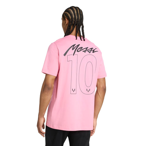 MESSI NAME&NUMBER GRAPHIC T-SHIRT Easy Pink / L MESSI NAME&NUMBER GRAPHIC T-SHIRT Easy Pink / L