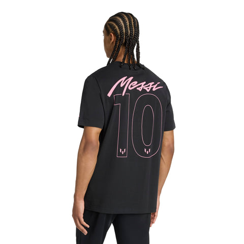 MESSI NAME&NUMBER GRAPHIC T-SHIRT Black / L MESSI NAME&NUMBER GRAPHIC T-SHIRT Black / L