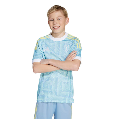 JUVENTUS 25/26 AWAY JERSEY KIDS Ash Blue / 1112 JUVENTUS 25/26 AWAY JERSEY KIDS Ash Blue / 1112