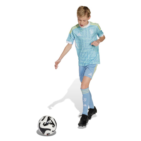 JUVENTUS 25/26 AWAY JERSEY KIDS Ash Blue / 1112 JUVENTUS 25/26 AWAY JERSEY KIDS Ash Blue / 1112