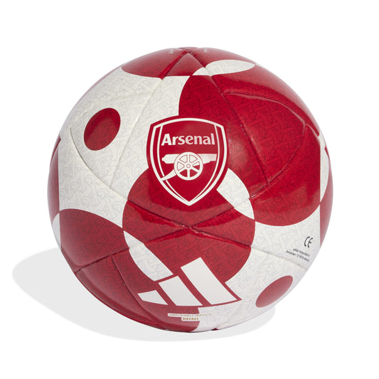 ARSENAL FC HOME MINI BALL White / Better Scarlet / Team Power Red 2 / 1