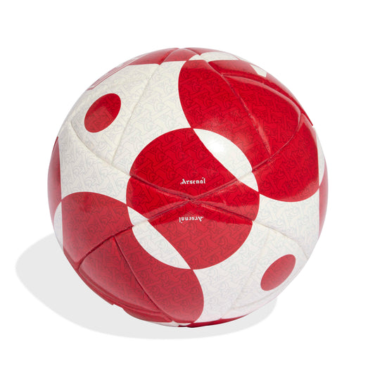 ARSENAL FC HOME MINI BALL White / Better Scarlet / Team Power Red 2 / 1