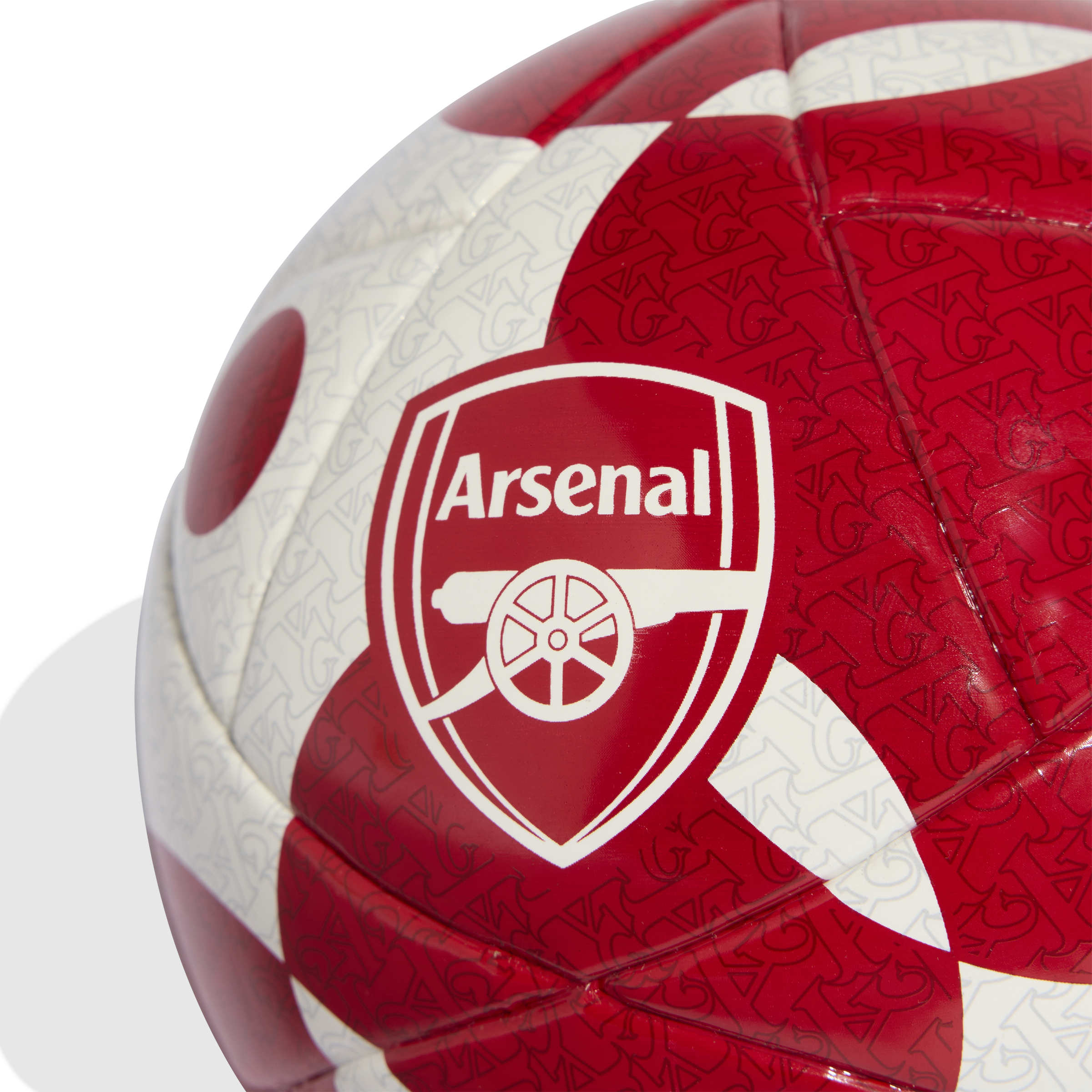 ARSENAL FC HOME MINI BALL White / Better Scarlet / Team Power Red 2 / 1 ARSENAL FC HOME MINI BALL White / Better Scarlet / Team Power Red 2 / 1