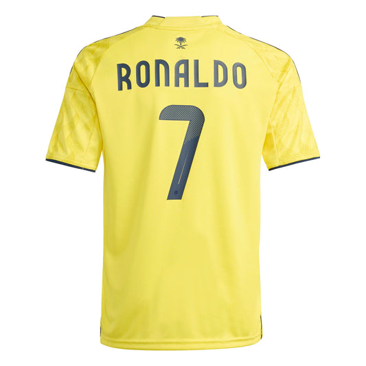 Al Nassr FC 2025/2026 Home Jersey Kids Impact Yellow / Night Indigo / 1516