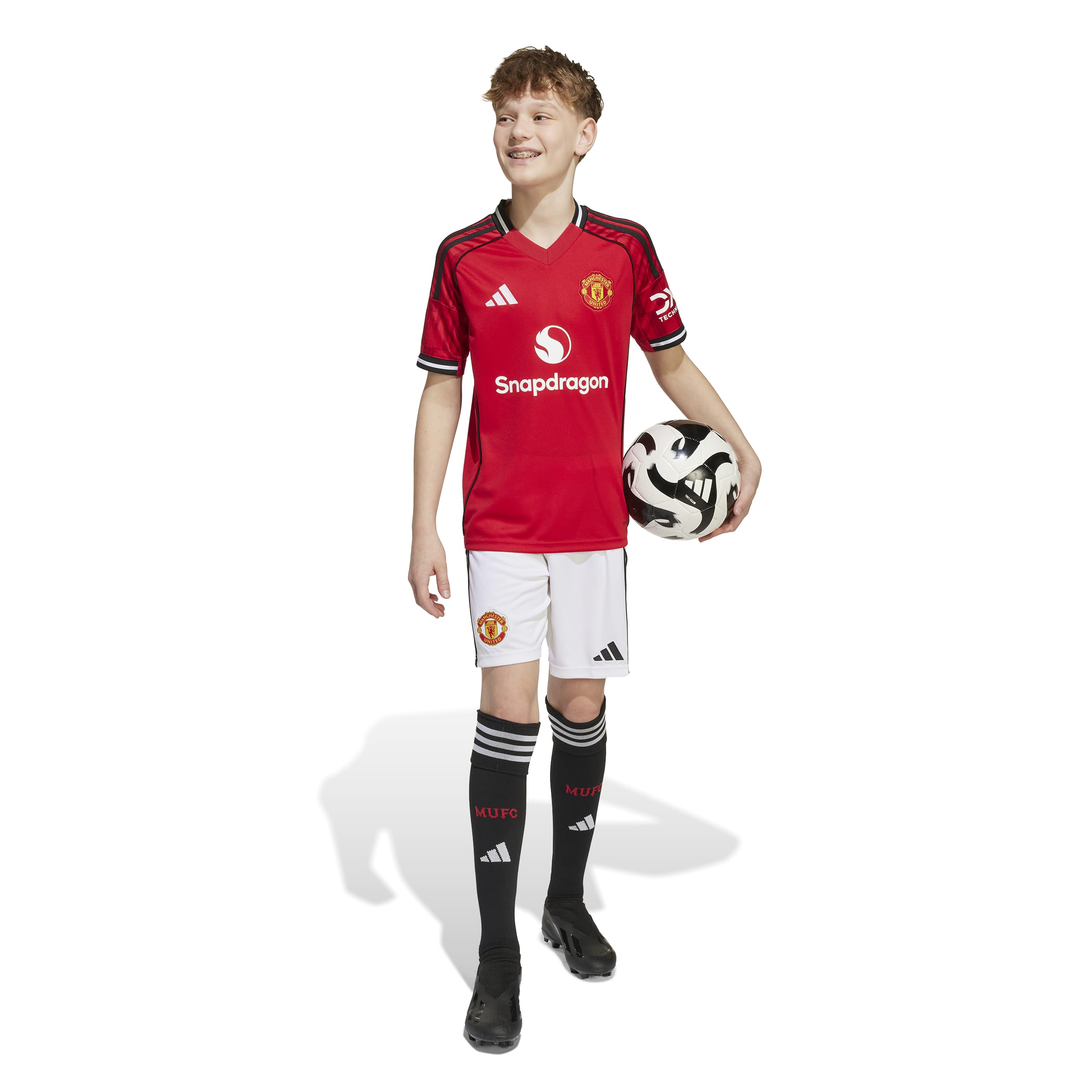 Manchester United 25/26 Home Jersey Kids Mufc Red / 1112 Manchester United 25/26 Home Jersey Kids Mufc Red / 1112