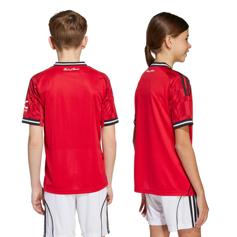 Manchester United 25/26 Home Jersey Kids Mufc Red / 1112 Manchester United 25/26 Home Jersey Kids Mufc Red / 1112