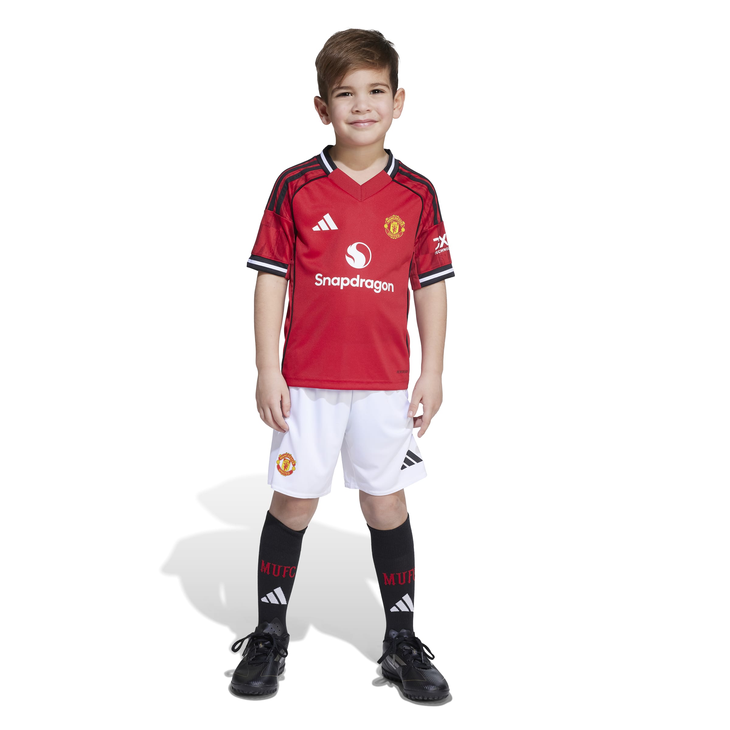 Manchester United 25/26 Home Kids Set Mufc Red / 1824 Manchester United 25/26 Home Kids Set Mufc Red / 1824
