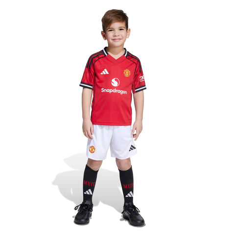 Manchester United 25/26 Home Kids Set Mufc Red / 1824 Manchester United 25/26 Home Kids Set Mufc Red / 1824