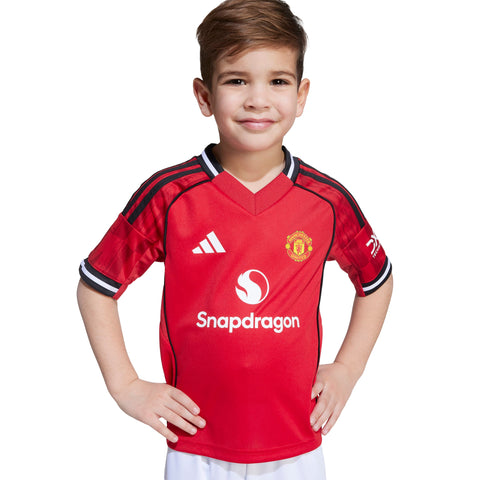 Manchester United 25/26 Home Kids Set Mufc Red / 1824 Manchester United 25/26 Home Kids Set Mufc Red / 1824