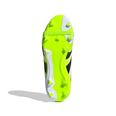 PREDATOR LEAGUE Fold-Over Tongue Firm Ground/Multi Ground Football Boots Kids Ftwr White / Core Black / Lucid Lemon / 3 PREDATOR LEAGUE Fold-Over Tongue Firm Ground/Multi Ground Football Boots Kids Ftwr White / Core Black / Lucid Lemon / 3