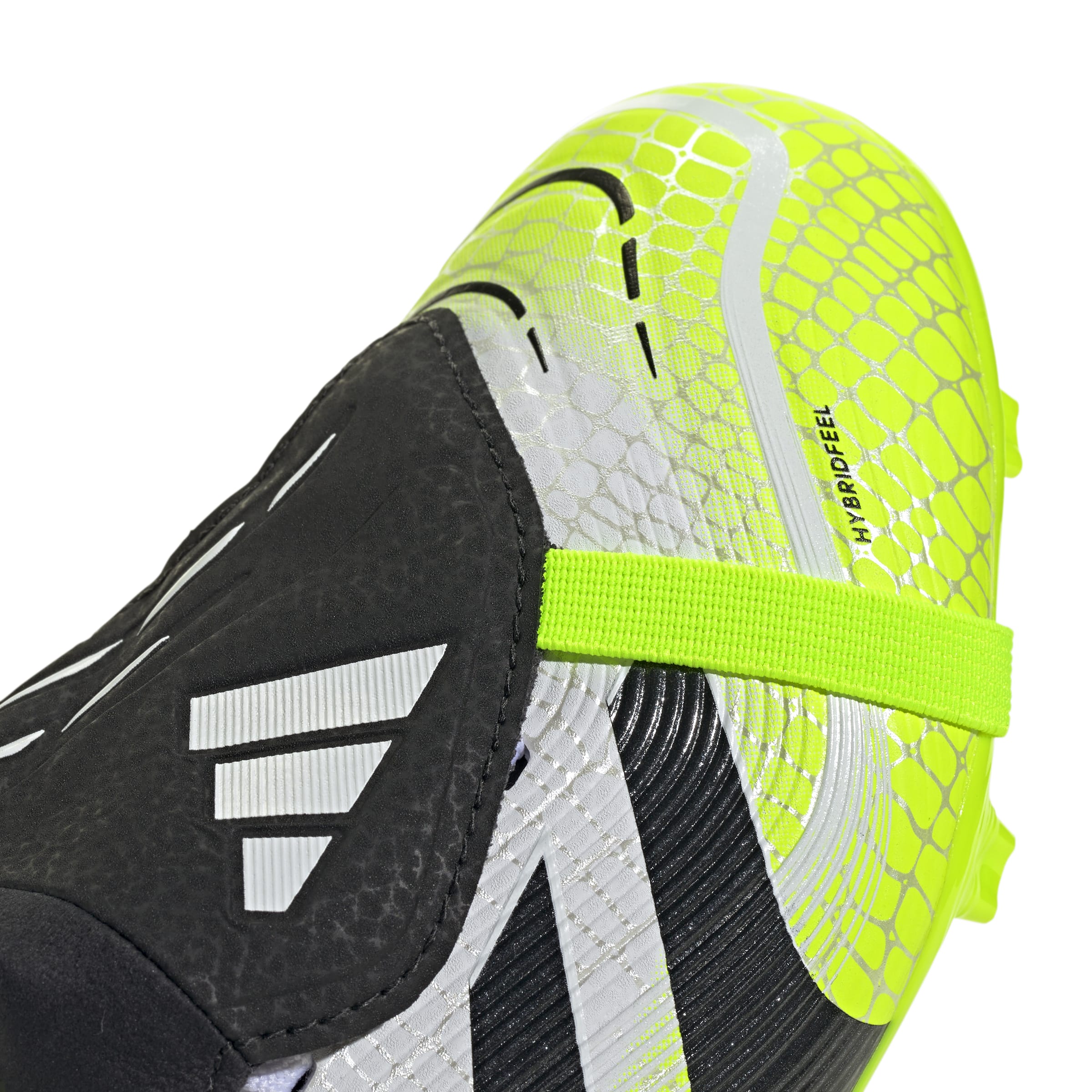 PREDATOR LEAGUE Fold-Over Tongue Firm Ground/Multi Ground Football Boots Kids Ftwr White / Core Black / Lucid Lemon / 3 PREDATOR LEAGUE Fold-Over Tongue Firm Ground/Multi Ground Football Boots Kids Ftwr White / Core Black / Lucid Lemon / 3