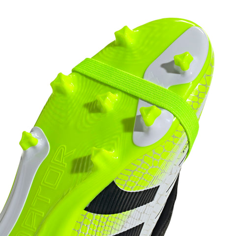 PREDATOR LEAGUE Fold-Over Tongue Firm Ground/Multi Ground Football Boots Kids Ftwr White / Core Black / Lucid Lemon / 3 PREDATOR LEAGUE Fold-Over Tongue Firm Ground/Multi Ground Football Boots Kids Ftwr White / Core Black / Lucid Lemon / 3