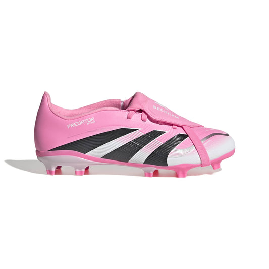 PREDATOR LEAGUE Fold-Over Tongue Firm Ground/Multi Ground Football Boots Kids Beam Pink / Core Black / Ftwr White / 3