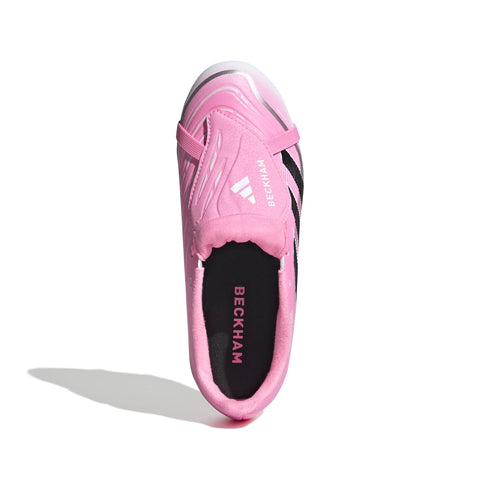 PREDATOR LEAGUE Fold-Over Tongue Firm Ground/Multi Ground Football Boots Kids Beam Pink / Core Black / Ftwr White / 3 PREDATOR LEAGUE Fold-Over Tongue Firm Ground/Multi Ground Football Boots Kids Beam Pink / Core Black / Ftwr White / 3