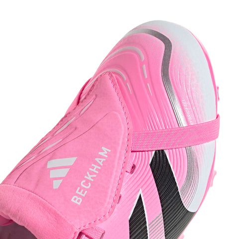 PREDATOR LEAGUE Fold-Over Tongue Firm Ground/Multi Ground Football Boots Kids Beam Pink / Core Black / Ftwr White / 3 PREDATOR LEAGUE Fold-Over Tongue Firm Ground/Multi Ground Football Boots Kids Beam Pink / Core Black / Ftwr White / 3