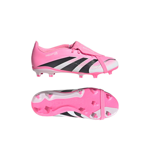 PREDATOR LEAGUE Fold-Over Tongue Firm Ground/Multi Ground Football Boots Kids Beam Pink / Core Black / Ftwr White / 3 PREDATOR LEAGUE Fold-Over Tongue Firm Ground/Multi Ground Football Boots Kids Beam Pink / Core Black / Ftwr White / 3
