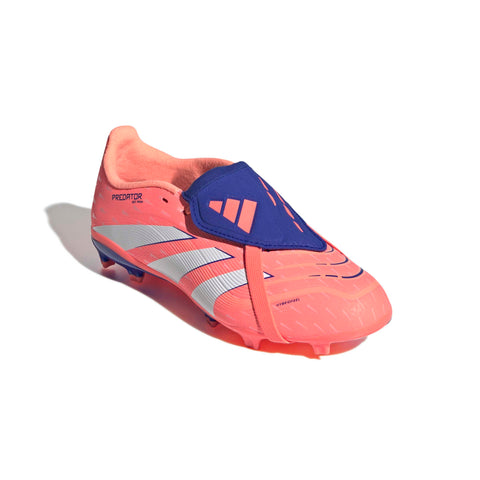 PREDATOR LEAGUE Fold-Over Tongue Firm Ground/Multi Ground Football Boots Kids Signal Coral / Ftwr White / Beam Orange / 3 PREDATOR LEAGUE Fold-Over Tongue Firm Ground/Multi Ground Football Boots Kids Signal Coral / Ftwr White / Beam Orange / 3