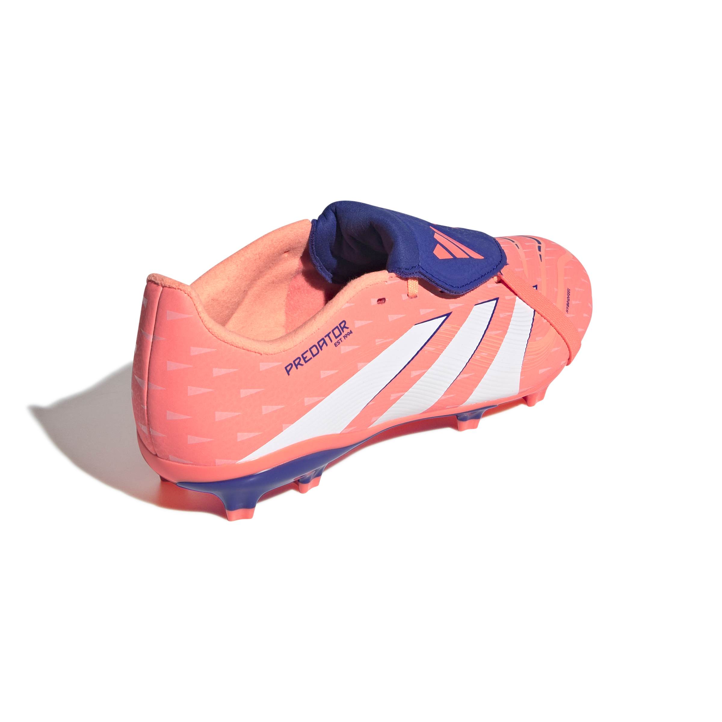PREDATOR LEAGUE Fold-Over Tongue Firm Ground/Multi Ground Football Boots Kids Signal Coral / Ftwr White / Beam Orange / 3 PREDATOR LEAGUE Fold-Over Tongue Firm Ground/Multi Ground Football Boots Kids Signal Coral / Ftwr White / Beam Orange / 3