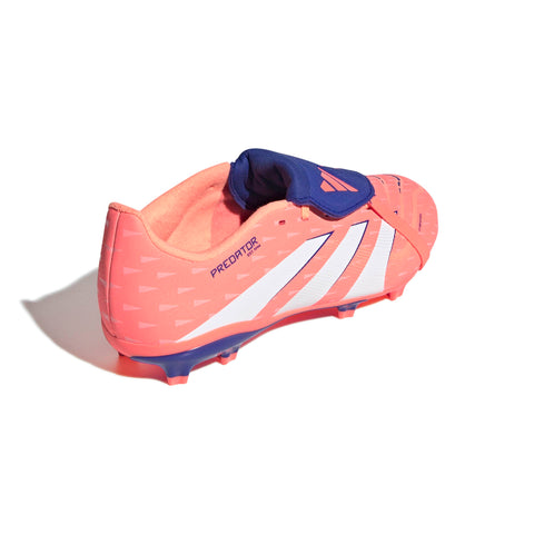 PREDATOR LEAGUE Fold-Over Tongue Firm Ground/Multi Ground Football Boots Kids Signal Coral / Ftwr White / Beam Orange / 3 PREDATOR LEAGUE Fold-Over Tongue Firm Ground/Multi Ground Football Boots Kids Signal Coral / Ftwr White / Beam Orange / 3