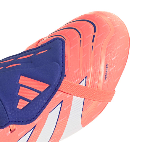 PREDATOR LEAGUE Fold-Over Tongue Firm Ground/Multi Ground Football Boots Kids Signal Coral / Ftwr White / Beam Orange / 3 PREDATOR LEAGUE Fold-Over Tongue Firm Ground/Multi Ground Football Boots Kids Signal Coral / Ftwr White / Beam Orange / 3
