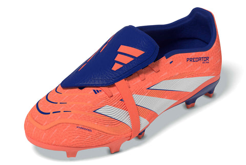 PREDATOR LEAGUE Fold-Over Tongue Firm Ground/Multi Ground Football Boots Kids Signal Coral / Ftwr White / Beam Orange / 3 PREDATOR LEAGUE Fold-Over Tongue Firm Ground/Multi Ground Football Boots Kids Signal Coral / Ftwr White / Beam Orange / 3