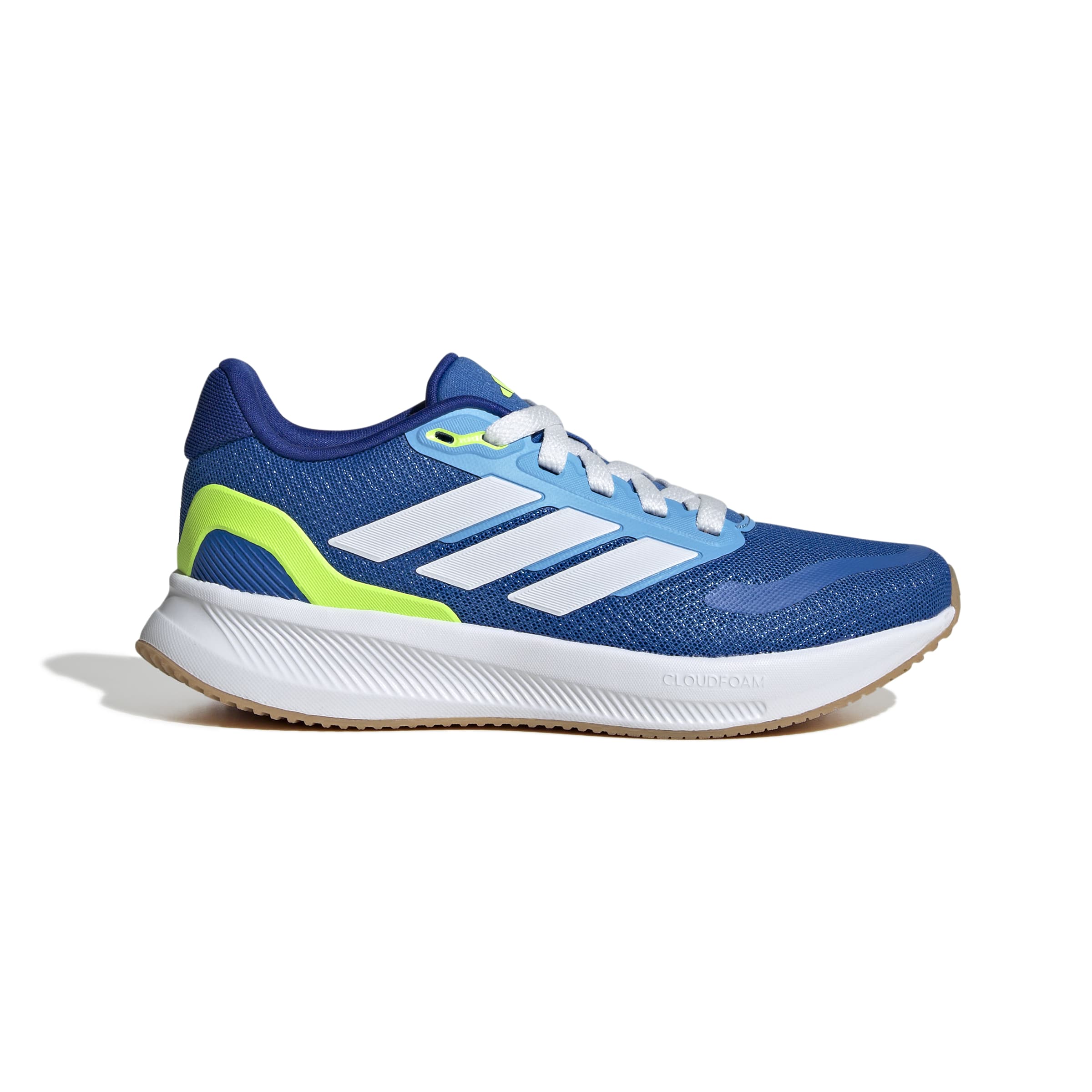 RUNFALCON 5 SHOES JUNIOR Bright Royal / Ftwr White / Lucid Lemon / 4 RUNFALCON 5 SHOES JUNIOR Bright Royal / Ftwr White / Lucid Lemon / 4