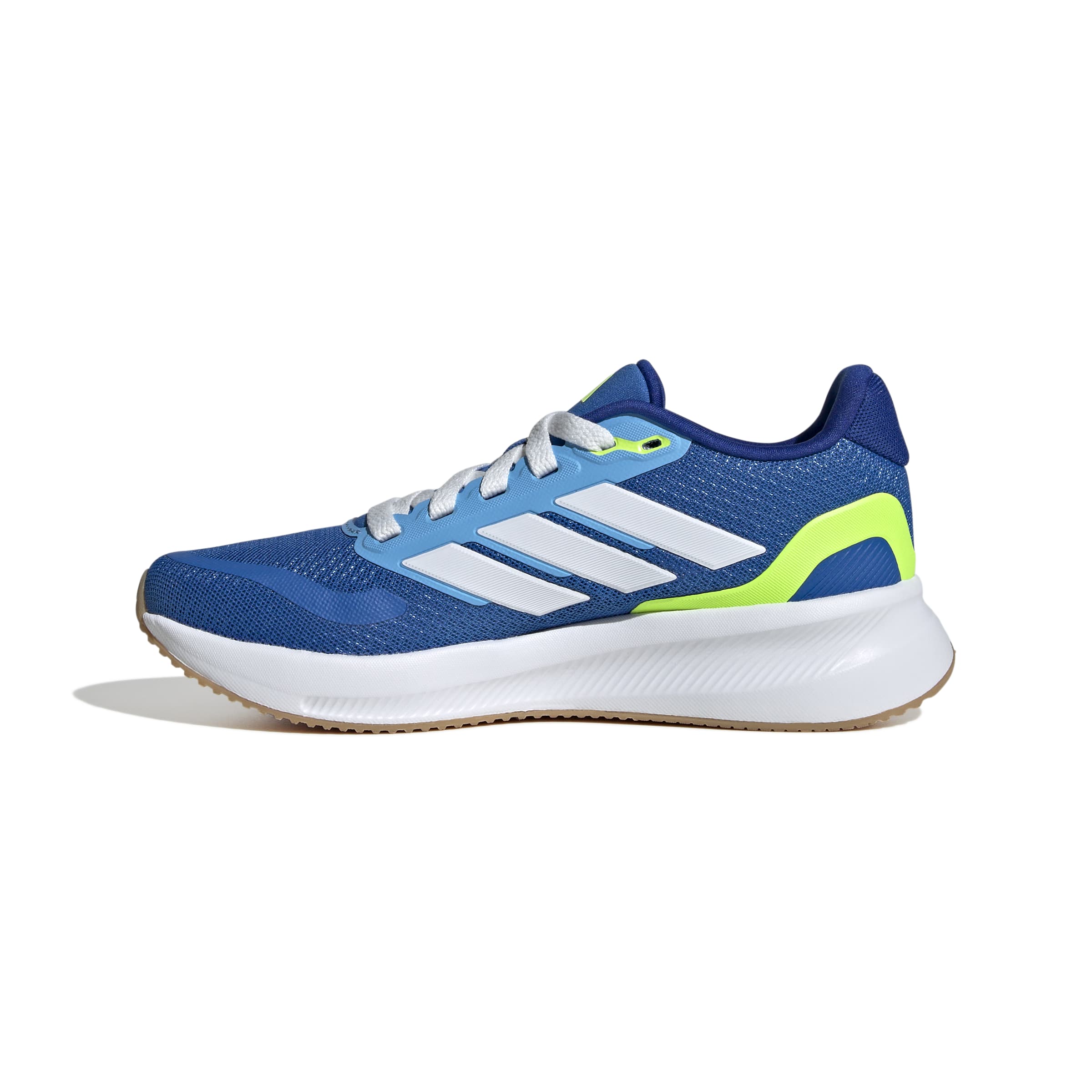 RUNFALCON 5 SHOES JUNIOR Bright Royal / Ftwr White / Lucid Lemon / 4 RUNFALCON 5 SHOES JUNIOR Bright Royal / Ftwr White / Lucid Lemon / 4