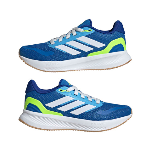 RUNFALCON 5 SHOES JUNIOR Bright Royal / Ftwr White / Lucid Lemon / 4 RUNFALCON 5 SHOES JUNIOR Bright Royal / Ftwr White / Lucid Lemon / 4
