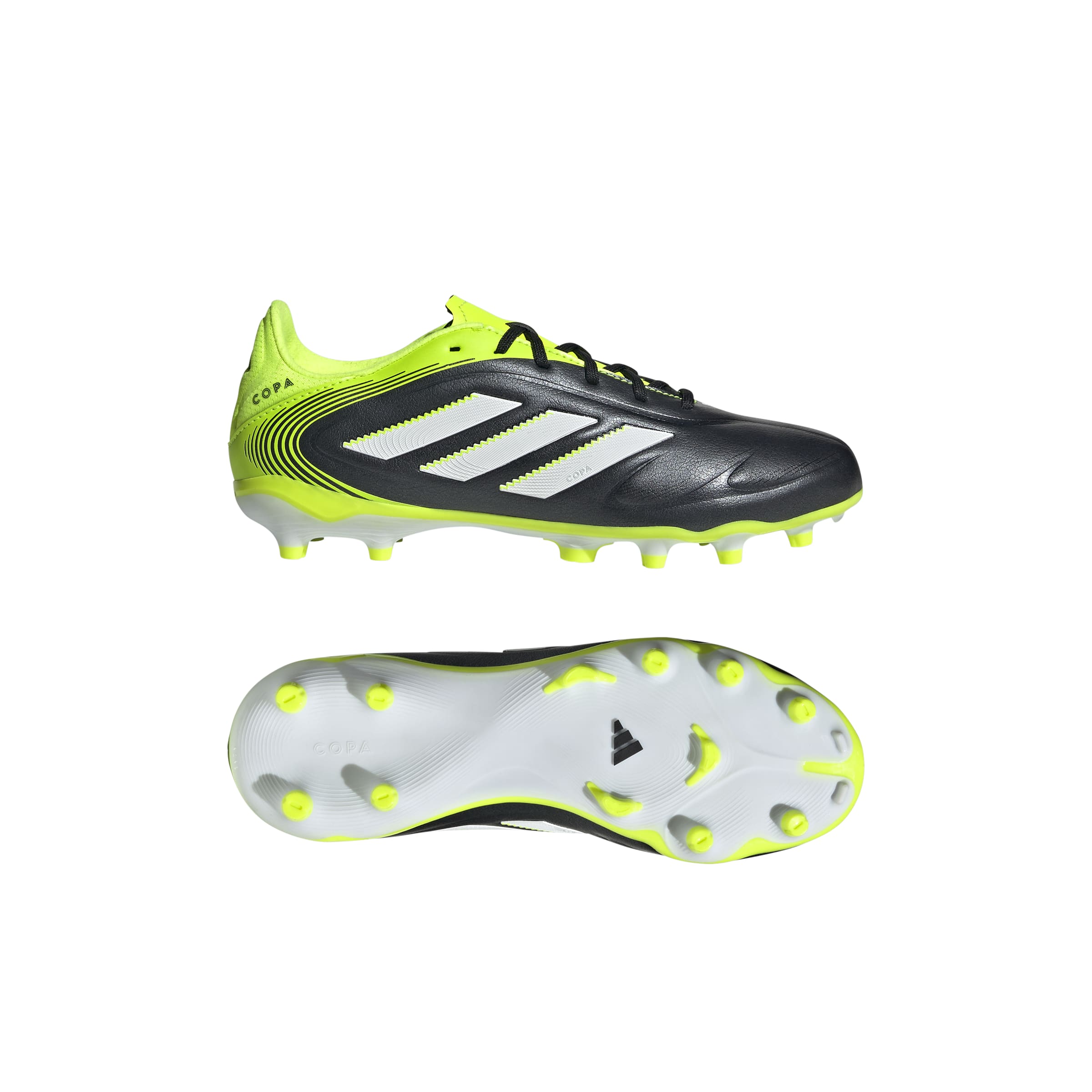 COPA PURE III LEAGUE Firm Ground/Multi Ground Football Boots Kids Core Black / Ftwr White / Lucid Lemon / 11K COPA PURE III LEAGUE Firm Ground/Multi Ground Football Boots Kids Core Black / Ftwr White / Lucid Lemon / 11K