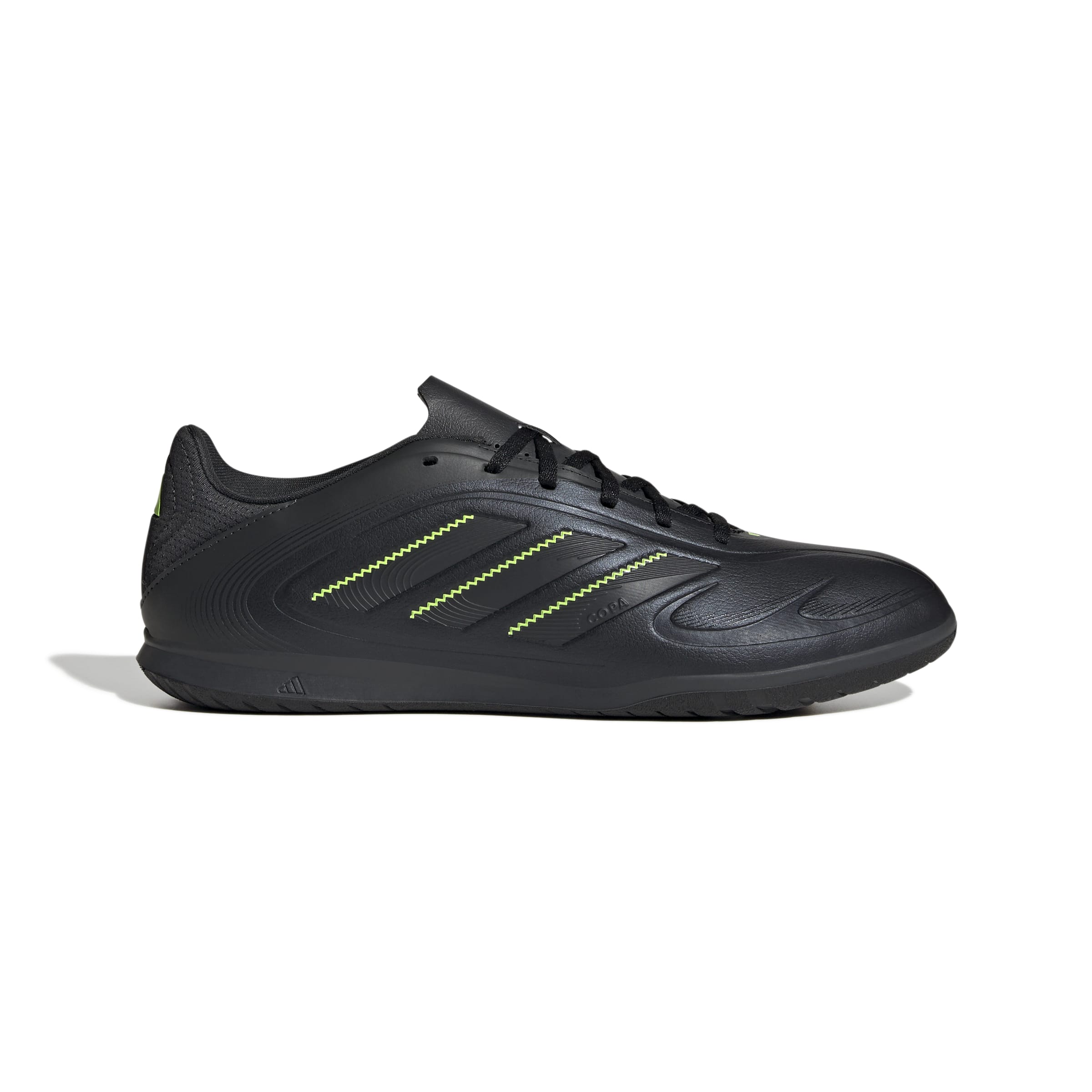 COPA PURE III CLUB Indoor Football Boots Core Black / Dgh Solid Grey / Lucid Lemon / 10 COPA PURE III CLUB Indoor Football Boots Core Black / Dgh Solid Grey / Lucid Lemon / 10