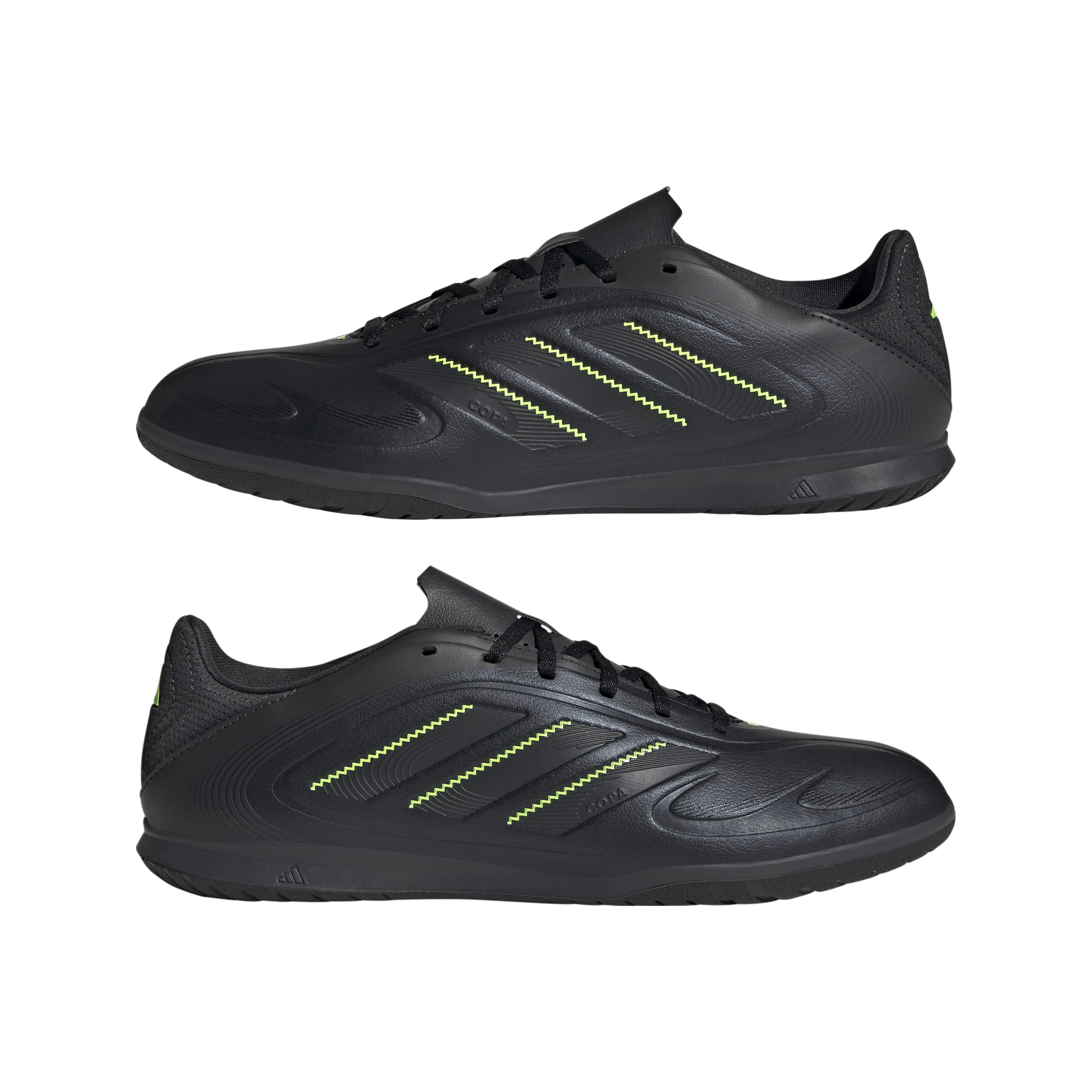 COPA PURE III CLUB Indoor Football Boots Core Black / Dgh Solid Grey / Lucid Lemon / 10 COPA PURE III CLUB Indoor Football Boots Core Black / Dgh Solid Grey / Lucid Lemon / 10