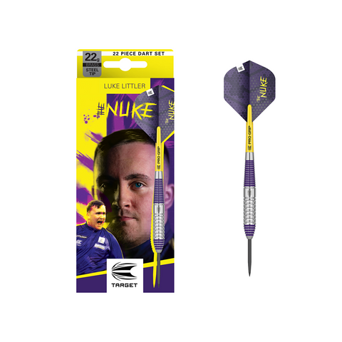 Luke Littler Brass 22g Steel Tip Darts Luke Littler Brass 22g Steel Tip Darts