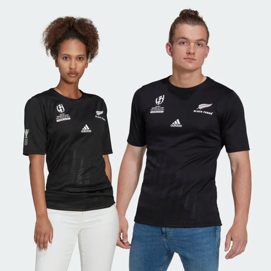 Adidas Black Ferns Rugby World Cup Home Jersey 