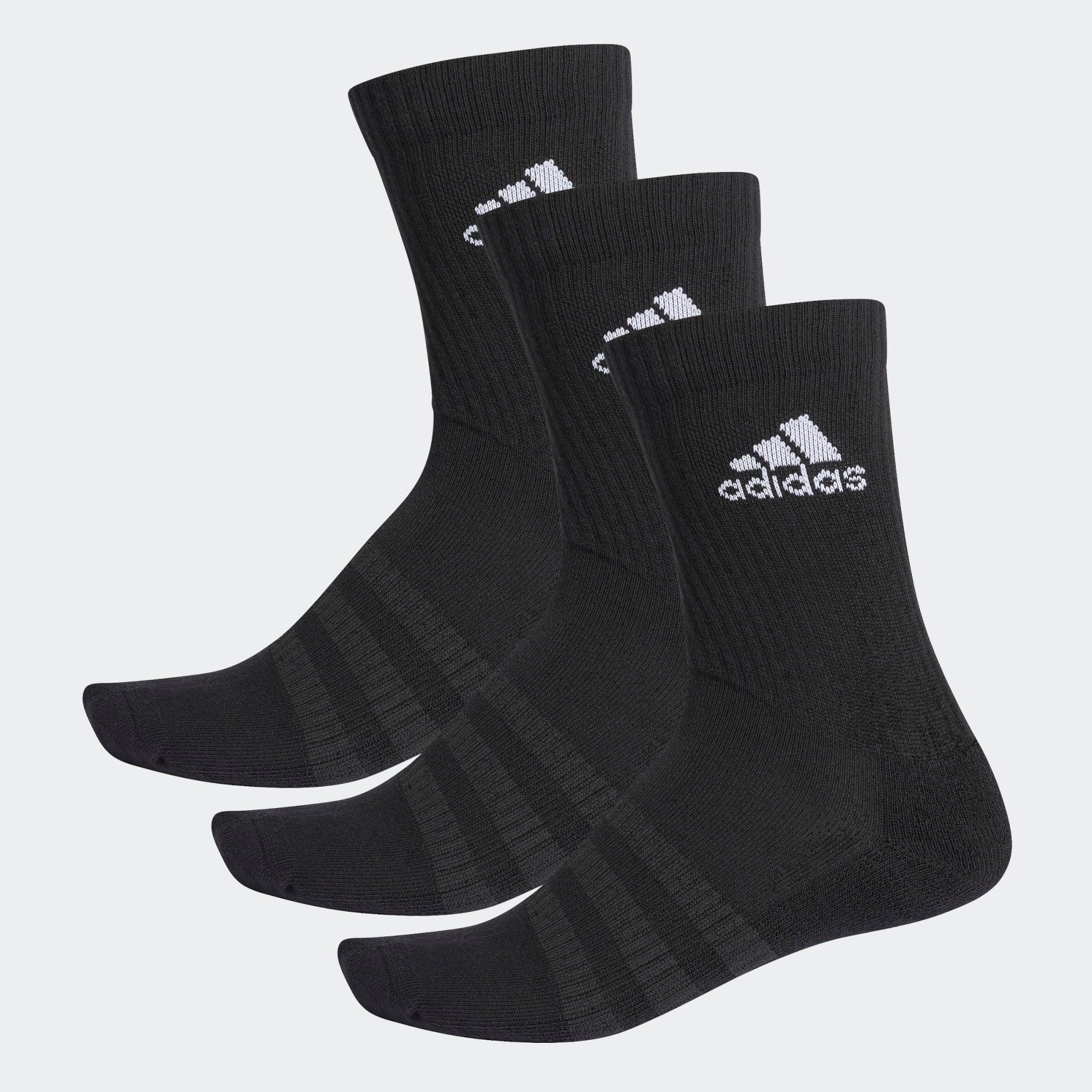 Adidas Cushioned Crew Socks (3 Pairs)  Adidas Cushioned Crew Socks (3 Pairs)