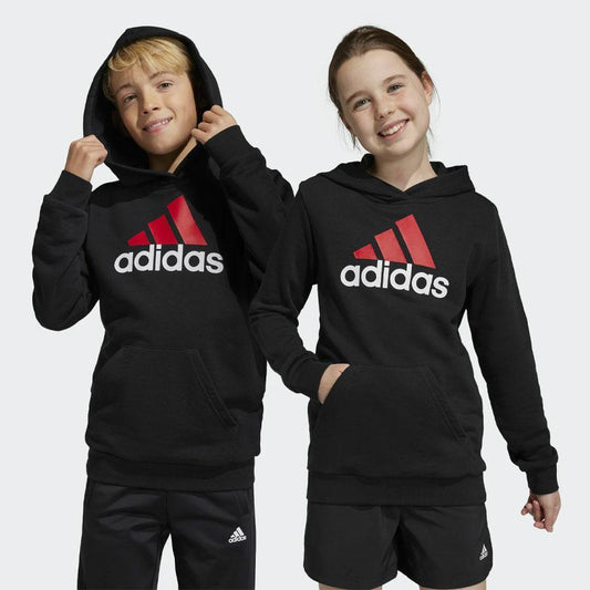 Adidas Kids Essentials Two-Colored Big Logo Cotton Hoodie 