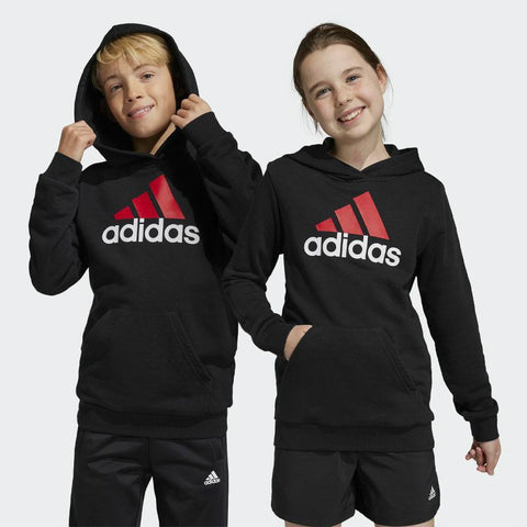 Adidas Kids Essentials Two-Colored Big Logo Cotton Hoodie  Adidas Kids Essentials Two-Colored Big Logo Cotton Hoodie