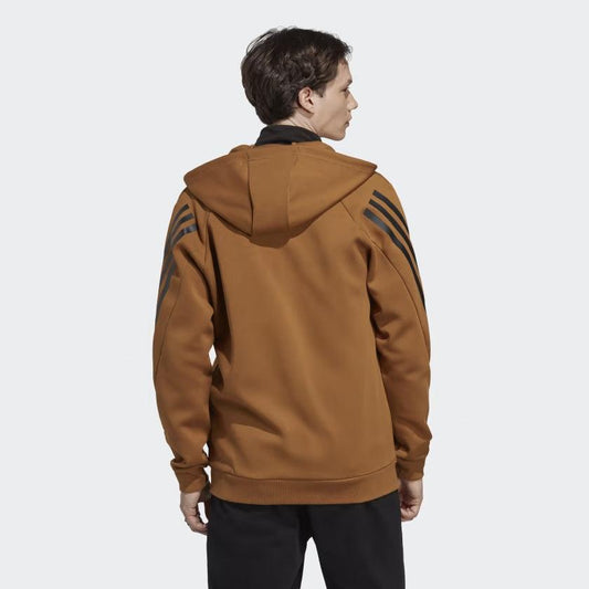 Adidas Mens Future Icons 3-Stripes Full-Zip Hoodie 