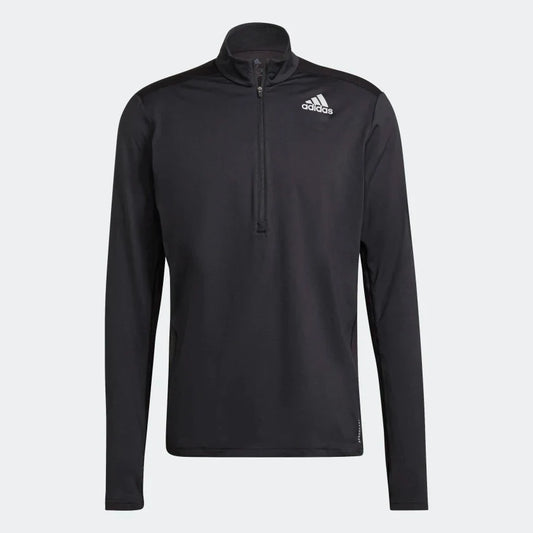 Adidas Own The Run 1/2 Zip Mens Long Sleeve Tee 