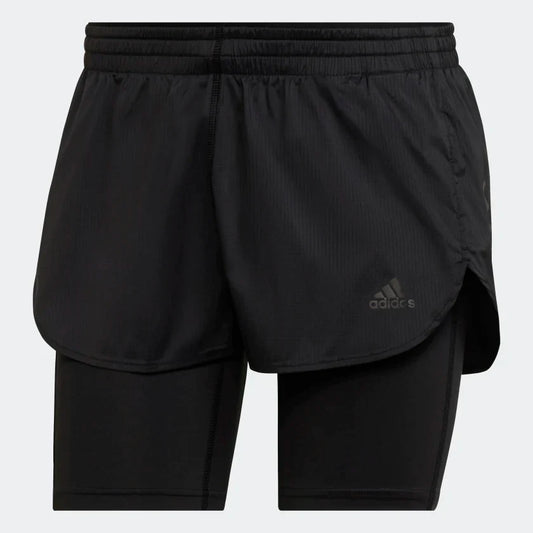 Adidas Run Fast Two-in-One Womens Shorts 