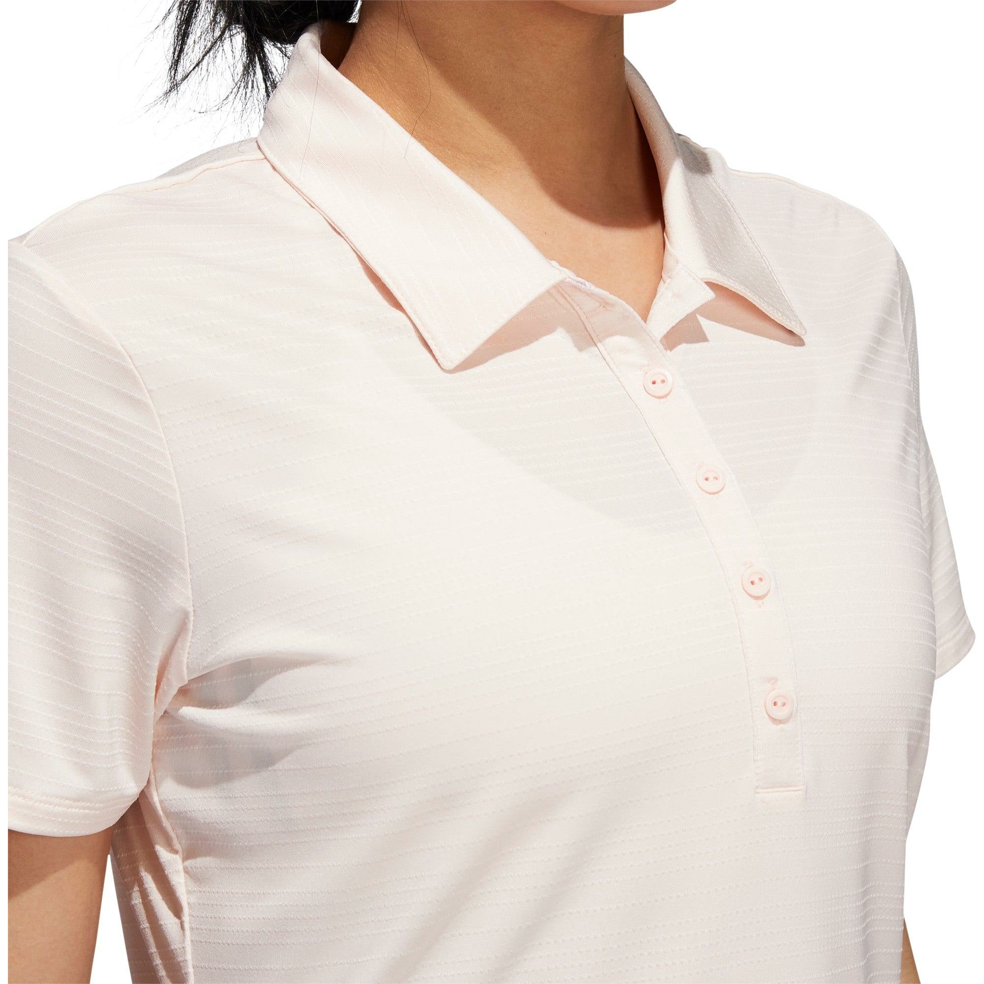 Adidas Womens Microdot Polo Shirt  Adidas Womens Microdot Polo Shirt