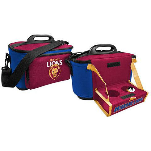 Brisbane Lions Cooler Bag with Tray