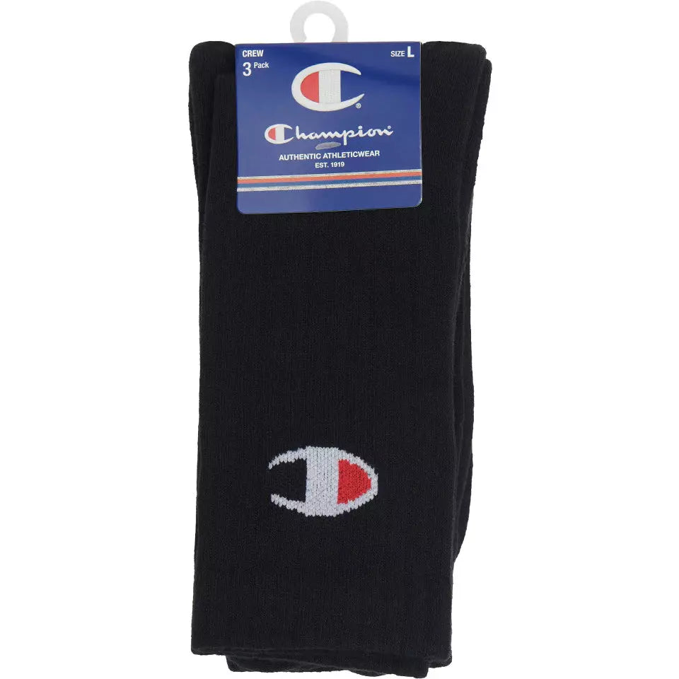 Champion Crew Socks (3 Pack)  Champion Crew Socks (3 Pack)